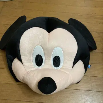 미키마우스 얼굴형 쿠션 모자
