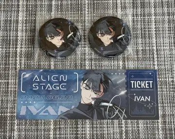 에이리언 스테이지 ALIEN STAGE 글리터 캔뱃지 이반