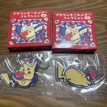 아크릴 키링 PIKACHU DINER 피카츄 다이너 2세트