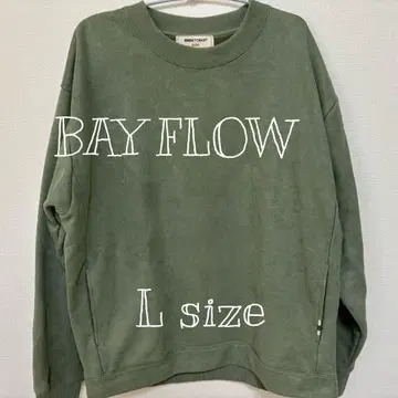 새상품급 베이플로우 BAYFLOW 카키 남성용 상의 4 미네통카