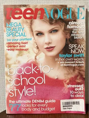 Teen Vogue 2011년 8월 Taylor Swift