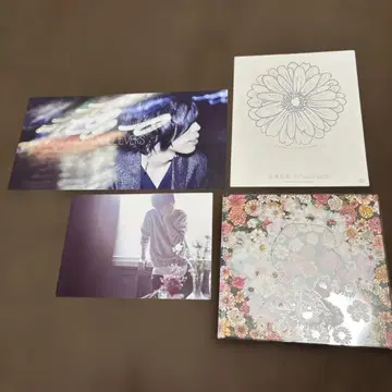 요네즈켄시 Flower wall 초회 한정판 엽서 스티커 포함