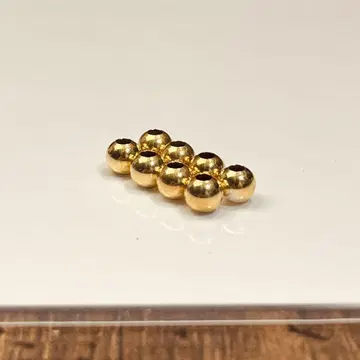 태디앤킹 TADY&KING SV 중공 비즈 6mm GD 코팅