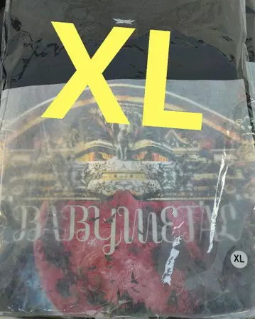BABYMETAL SECRET OBJECT 티셔츠 사이즈 XL