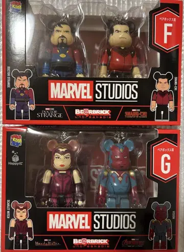 MARVEL STUDIOS BE@RBRICK 해피 복권 F상 G상