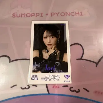 이코라부 노구치 이오리 쨩 미니 포토 카드 레어