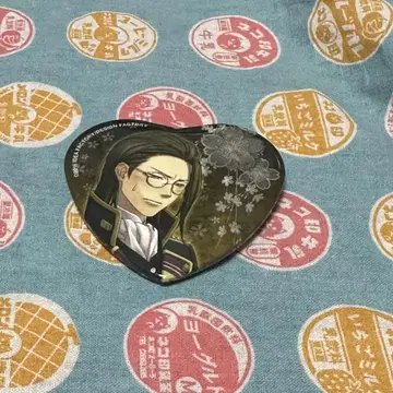 박앵귀 야마나미 케이스케 하트 캔뱃지