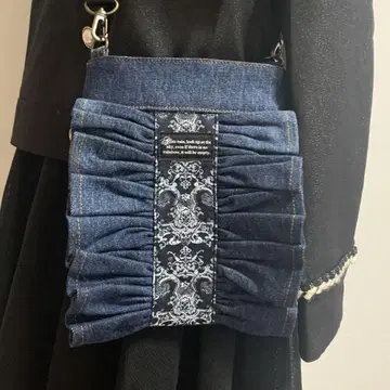 Levi's 데님 리메이크 데님 숄더백 핸드메이드
