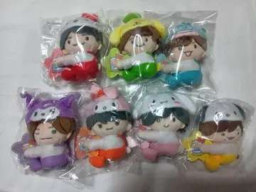 나니와단시 산리오 클립 마스코트 7개 세트