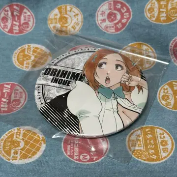 BLEACH WJ 50주년 기념 점프전 이노우에 오리히메 캔뱃지