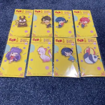란마 1/2 아크릴 키체인 아크릴 키링 컴플리트 세트