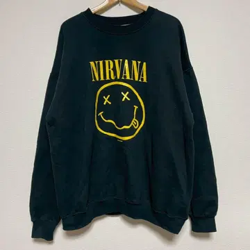 Hanes 헤인즈 NIRVANA 닐바나 맨투맨 1992 XL