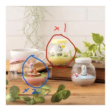 모프 샌드 mofusand 카프세리움 하치냥 x1, 우사냥 x2