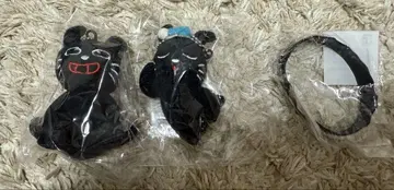 TOP4 키요 고양이 마스코트 키링 컬렉션 러버 밴드