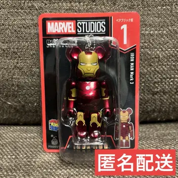 MARVEL 베어브릭 1 아이언맨 마크 3