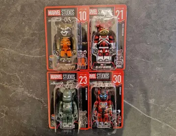 Happy 복권 베어브릭 MARVEL 10.21.23.30