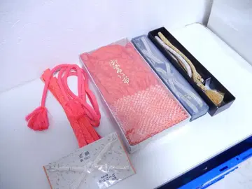 [MM0513] 허리띠, 오비, 그 외 일본 정통의상 소품 일괄 6세트