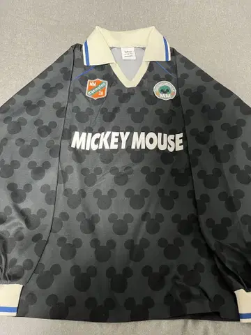 MOUUSSY 미키마우스 긴팔 셔츠