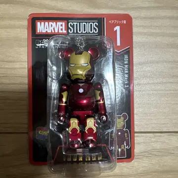 MARVEL 베어브릭 1 아이언맨 마크 3