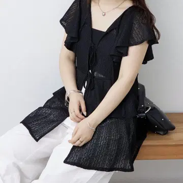 mystic 튜닉 페플럼 미스틱