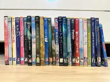 디즈니 애니메이션 DVD 컬렉션 43편 1편당 200엔