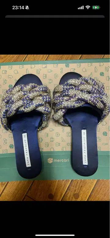 ZARA 여성용 샌들, 사이즈; 36 (22.5)