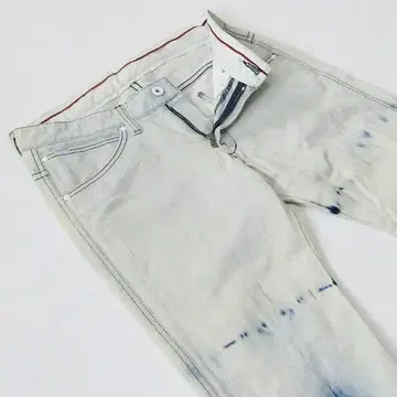 FACTOTUM 팩터텀 테이퍼드 데님 타이다이 디자인 W 약 78cm