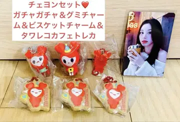 twice 채영 키링 & 포토카드 세트