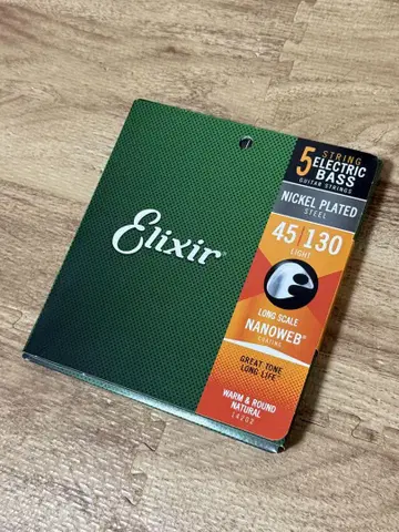ELIXIR NANOWEB 45-130 5현 일렉 베이스 줄