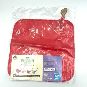 [ 새상품 미사용 미개봉 ] 제일복권 피크민 빨간 피크민 핸드 타월 레드