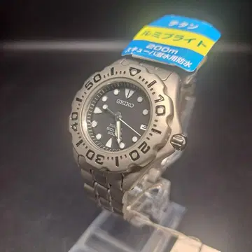 SEIKO 세이코 SPORTS 다이버 스쿠버 200M 티타늄 미사용