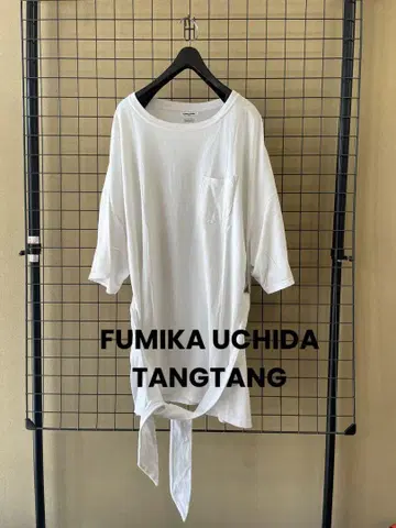 FUMIKA UCHIDA TANGTANG 벨트 빅 T셔츠 TEE