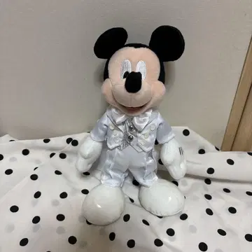 미키 인형 배지 빅뱅 비트 화이트턱시도