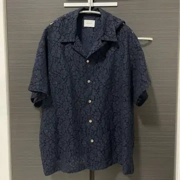 superNova. 24SS Aloha shirt Flower lace