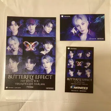 FANTASTICS 콜라보 카페 엽서 & 유세 & 전원 스티커 3종