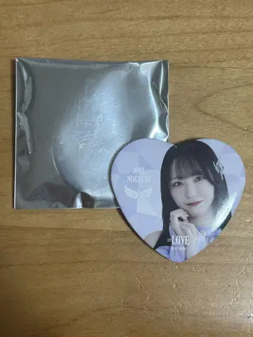 =LOVE 이코러브 노구치 이오리 천사 의상 캔뱃지