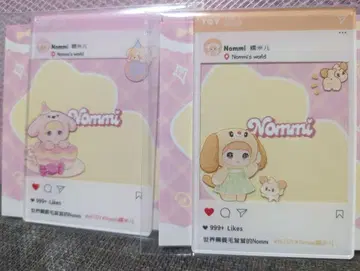 [한정판] TOP TOY nommi SNS풍 아크릴 2종류 컴플리트