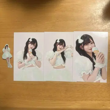 Pixel Ribbon 하시모토 에나 브로마이드, 스티커