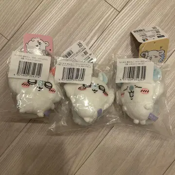 마스코트 3개 세트 치이카와 (먼작귀) 모몽가 모몽가 가득 복권 마스코트