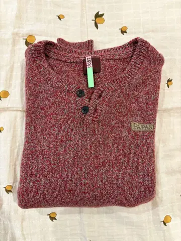 PAPAS 헨리넥 스웨터 M/L