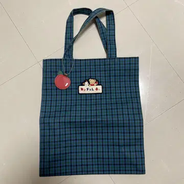 [ familiar ] 파미리아 토트백 파랑 파미리아 체크