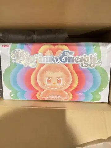 러브브 V3 BigIntoEnergy Labubu 봉제 인형 1 박스