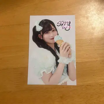 Pixel Ribbon 하시모토 에나 브로마이드 친필 사인 포함