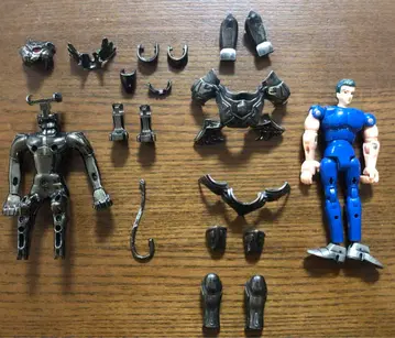 1980년대 출시 세인트 세이야 세인트 크로스 시리즈 피규어