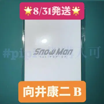 [ 무카이 코지 ] SnowMan 한국 팝업 포토 카드 B