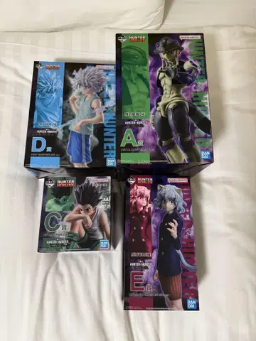 HUNTER x HUNTER 제일복권 G상 이후 풀컴프 묶음 판매!!
