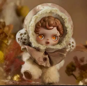 POP MART SKULLPANDA 스컬팬더 봉제 인형 펜던트 Amber