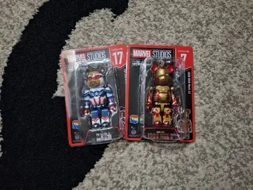 MARVEL 베어브릭 아이언맨 마크42 happy 복권