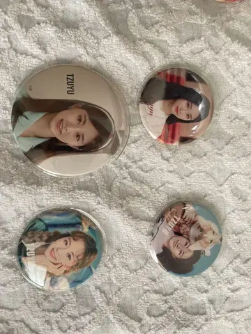 K-POP 아이돌 TWICE 쯔위 캔뱃지 4개 세트