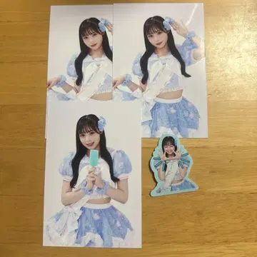 Pixel Ribbon 하야마 물방울 브로마이드, 스티커